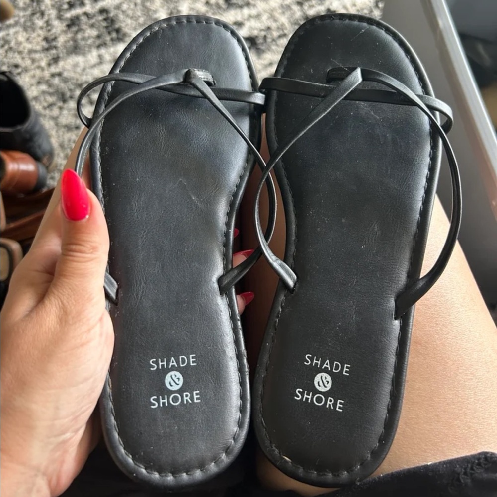Black sandals